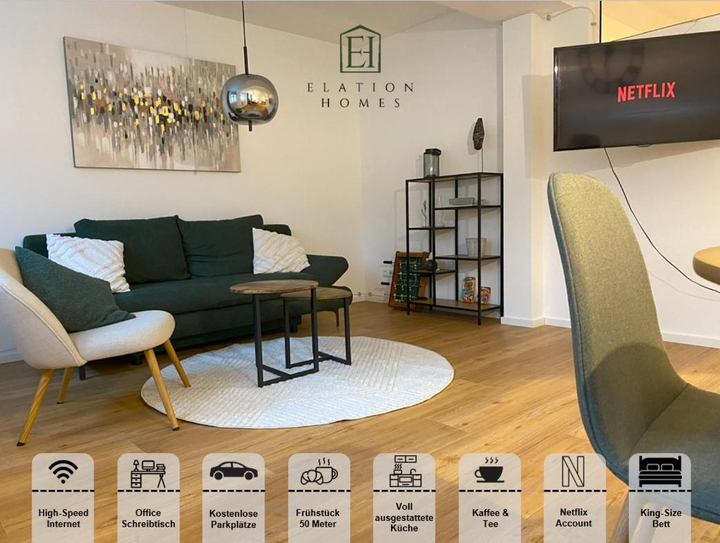 Traumhafte Business & Relax Wohnung Direkt Im Stadtkern Oettingens By Elation Homes Oettingen in Bayern Exteriör bild